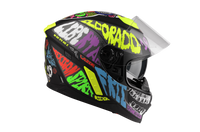 Kask Motocyklowy LAZER RAFALE Mexicana (kol. Czarny - Multikolor) rozm. S