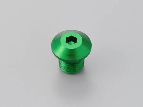 MIRROR PLUG M10-P1.25/RHS GREEN