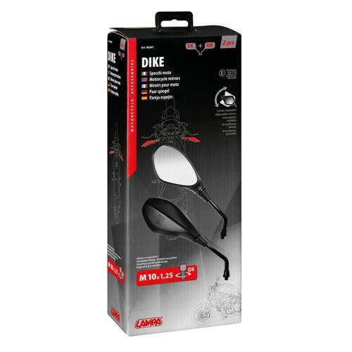 90347 Dike, pair of rearview mirrors