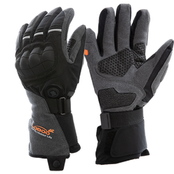 LOBOO Podgrzewane rękawice motocyklowe Szare (01.2.09048.001.01)