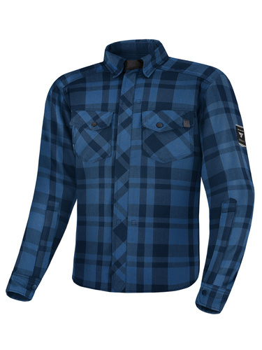 SHIMA RENEGADE 2 Motorbike Shirt Jackets for Men blue