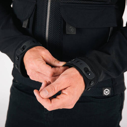 Motorcycle Armoured Shirt KNOX Tor Men's Black