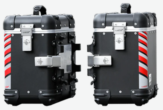 LOBOO TIBET Kufry boczne czarne 35+28L (10.5.03351.010.11)