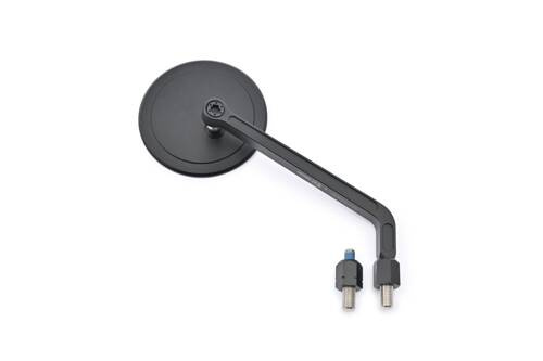 80999 D-MIRROR-21 Aluminum flat mirror round right black