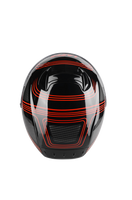 Kask Motocyklowy LAZER RAFALE EVO Darkside (kol. Czarny - Czerwony) rozm. M