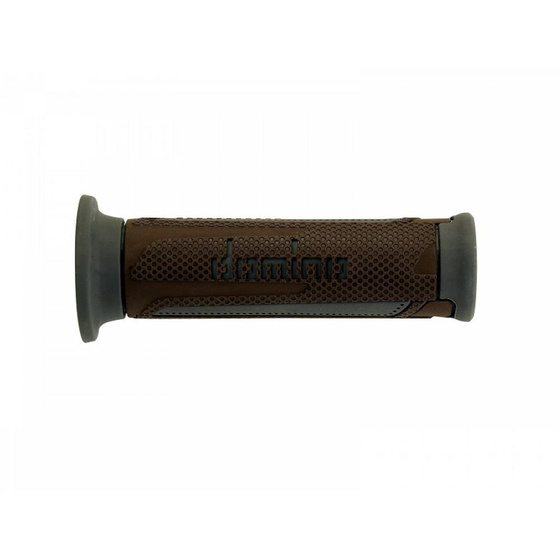 DOMINO Motorcycle Grips A350 BROWN GREY A35041C6564C7-0