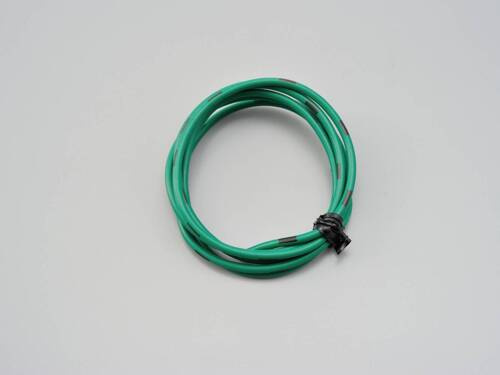 colored wire, AVS2.0, green, 1m
