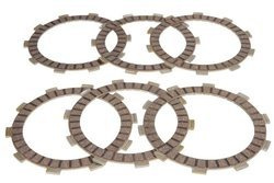 Komplet tarcz ciernych sprzęgła HONDA CR, NX, TRX, XL, XLR, XR 125-350 1983-