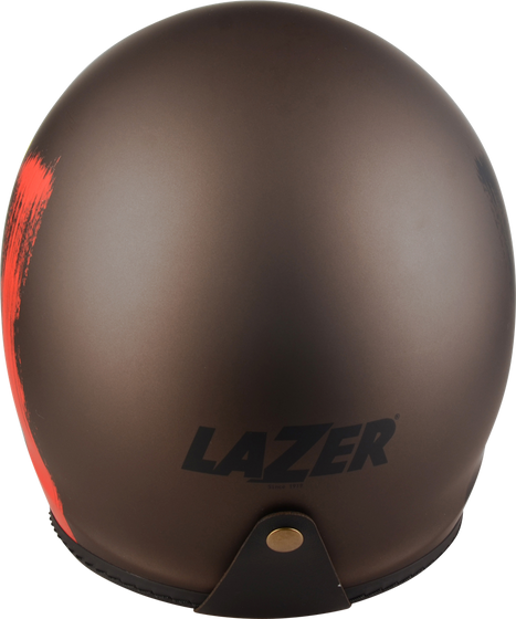 Kask Motocyklowy LAZER Cross TT Belgium (kol. Czarny - Czerwony - Żółty Matowy) rozm. XS