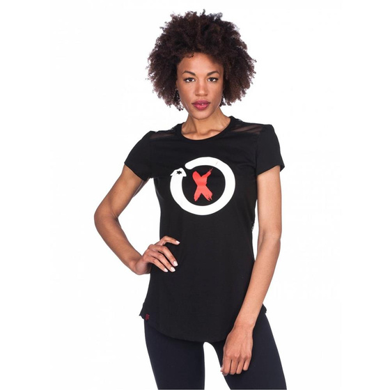 GP T-SHIRT DAMSKI LOREZNO PORFUERA BLACK ROZMIAR L