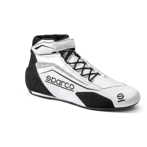 Race Racing Rally Shoes Sparco SKID (FIA SFI) white