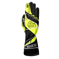 Sparco Karting Kart Auto Racing Gloves K-Arrow + yellow