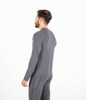 Motorcycle underwear KNOX Max Dual Active LS Top Grey