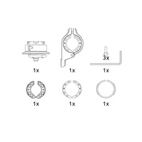 QUICK LAUNCH uchwyt na kierownicę Outplorer QB01