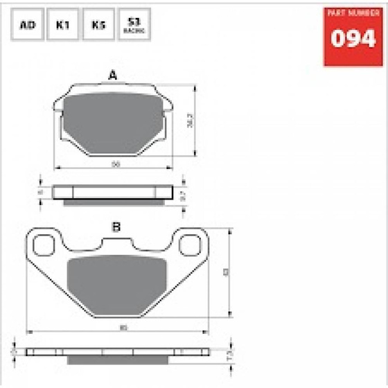 GOLDFREN KLOCKI 094 K5