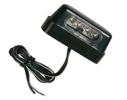 90162 - 4 Led licence plate lamp - White – Approved