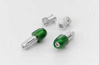 BAR END PINO-1 14-19MM GREEN