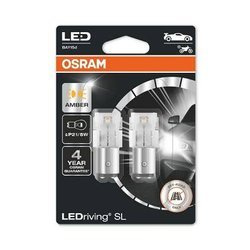 Żarówka LED P21/5W LEDriving SL (blister, 2 szt., 12V, amber, 1,30/0,80W, rodzaj gniazda: BAY15D brak homologacji - nie nadaje się do użytku na drogach publicznych)