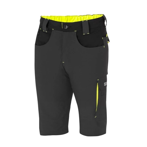 Sparco Tech Light Work Shorts gray/yellow