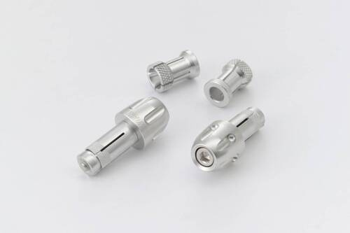 BAR END PINO-2 14-19MM SILVER
