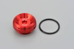 OIL FILLER CAP BULLET  M30XP1.5/RED