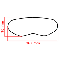 FOGCITY EASY Enduro FCE003 – Anti-fog film for off-road helmets