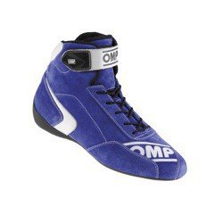 Buty rajdowe OMP Racing FIRST-S niebieskie (homologacja FIA 8856-2000)