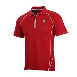 Koszulka polo męska Performance Ferrari czerwona