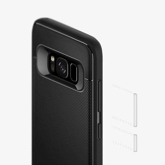 Caseology Vault II Case - Etui Samsung Galaxy S8+ (Black)
