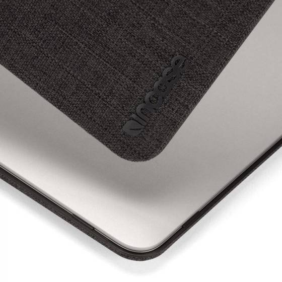 Incase Textured Hardshell in Woolenex - Materiałowa obudowa MacBook Pro 13" (2019/2018/2017/2016) (grafitowy)