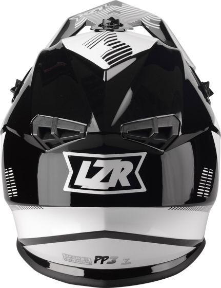 Kask Motocyklowy LAZER OR3 PP3 (kol. Czarny - Biały) rozm. XL