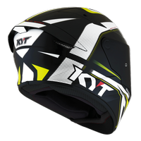 Kask Motocyklowy KYT TT-COURSE GRAND PRIX czarny/żołty - S